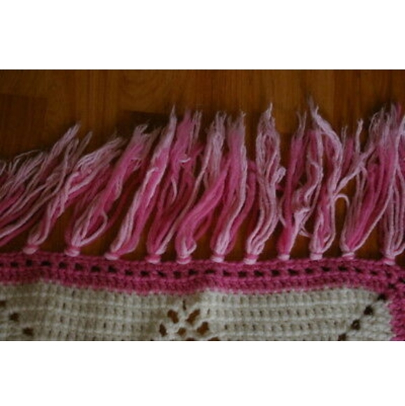 Granny Square Crochet Afghan Blanket Throw - Picture 3 of 8